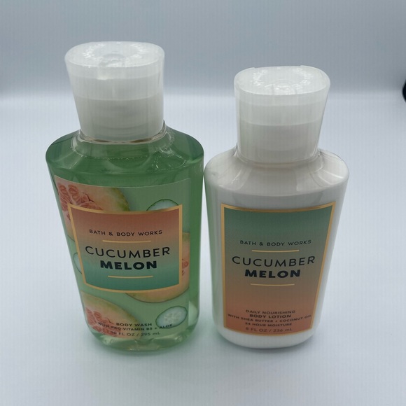 Bath & Body Works Other - Cucumber Melon Bath and Body Works Bundle of Body Wash and Body Lotion